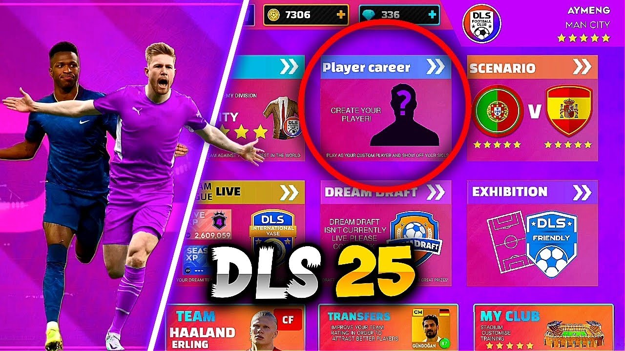 Dream League Soccer 2025 (DLS 25) Mod APK OBB Data Download