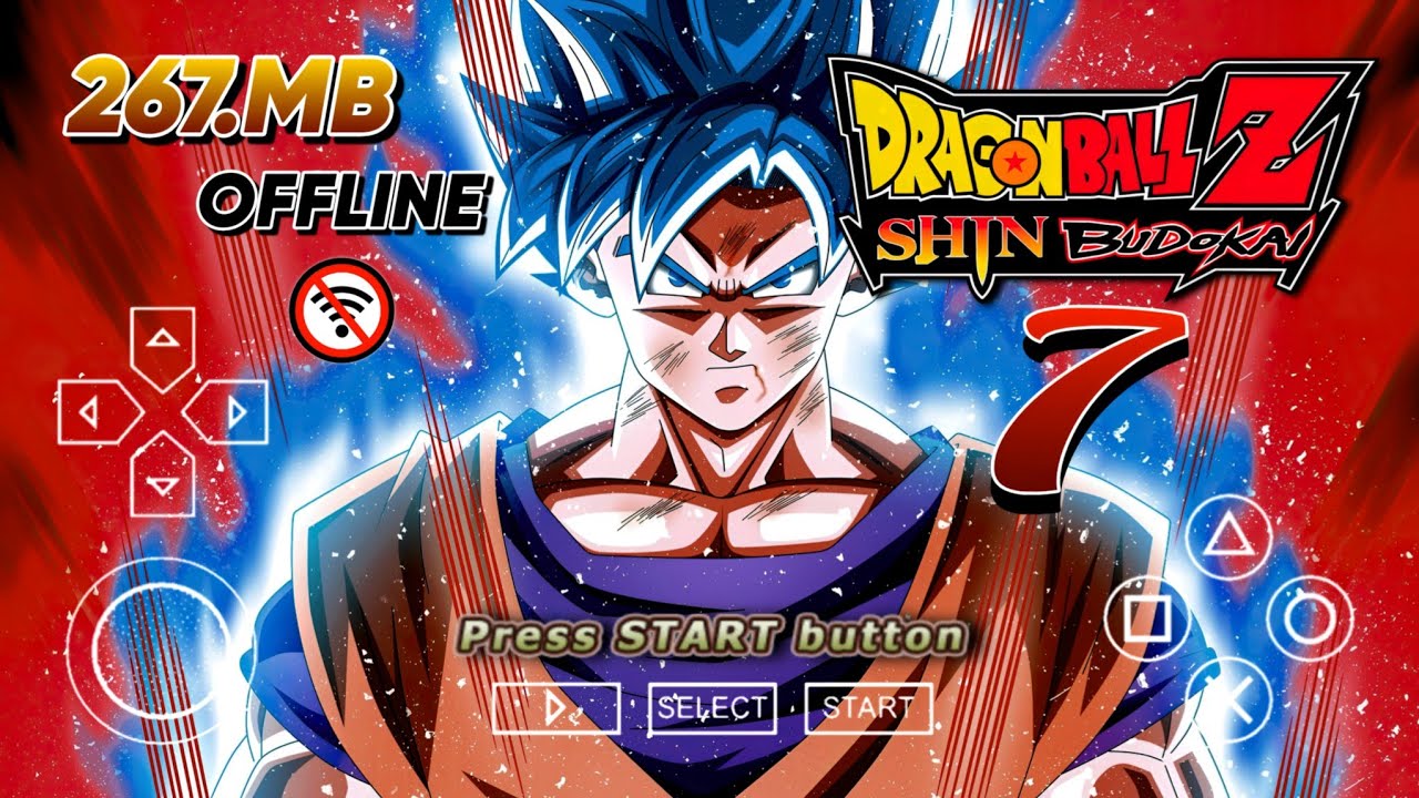 Dragon Ball Z Shin Budokai 7 PPSSPP ISO - Download Highly Compressed