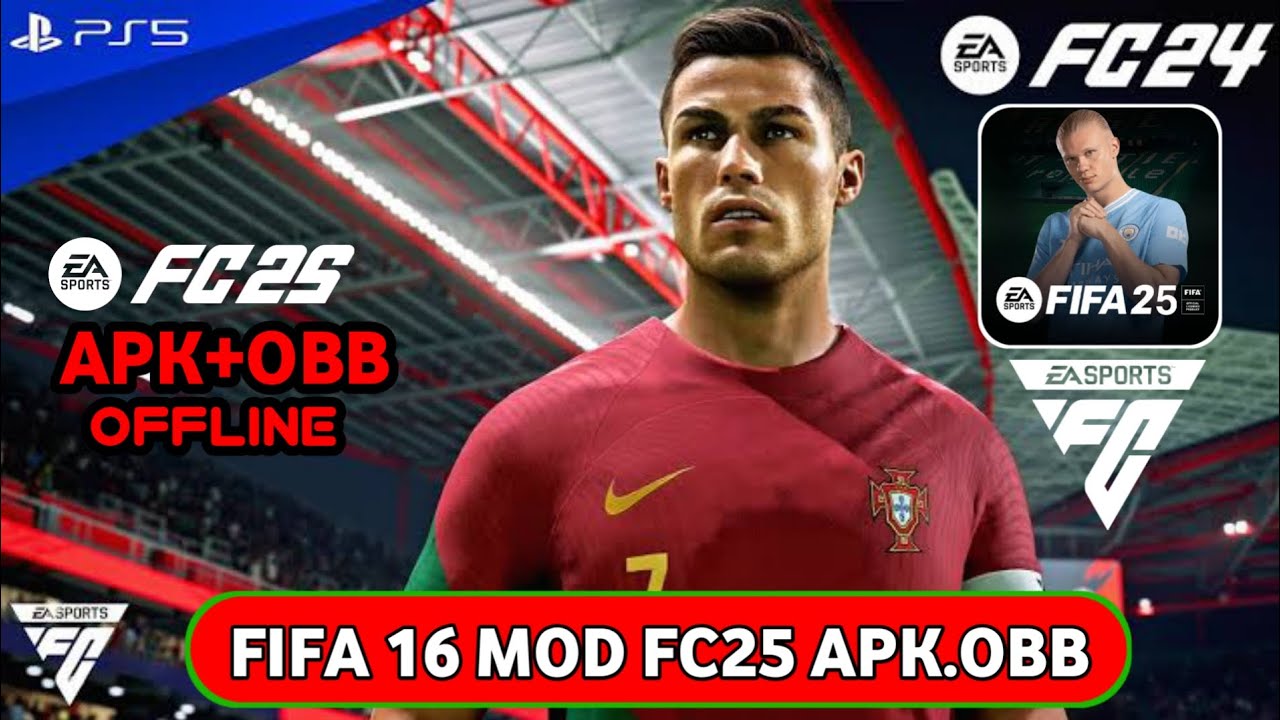 FIFA 16 Mod FIFA 25 APK OBB DATA Offline Android Download