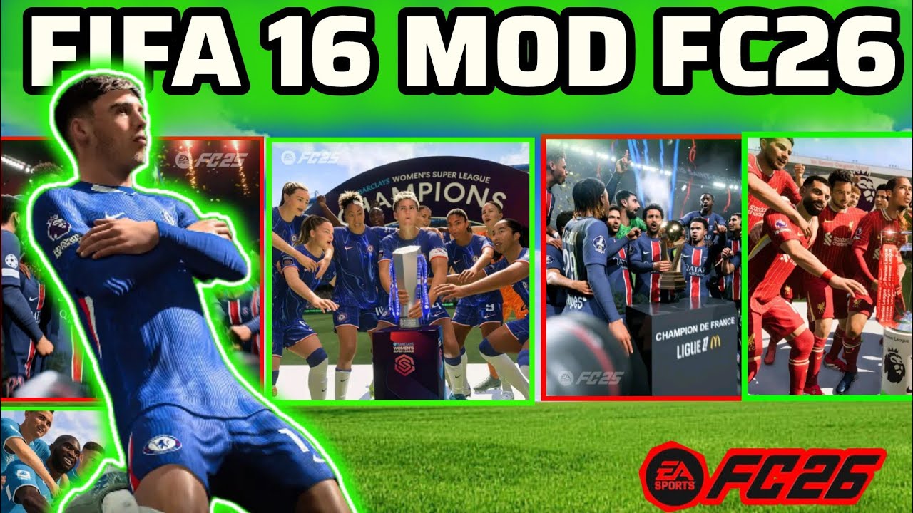 FIFA 16 Mod FIFA 26 APK OBB DATA Offline Android Download