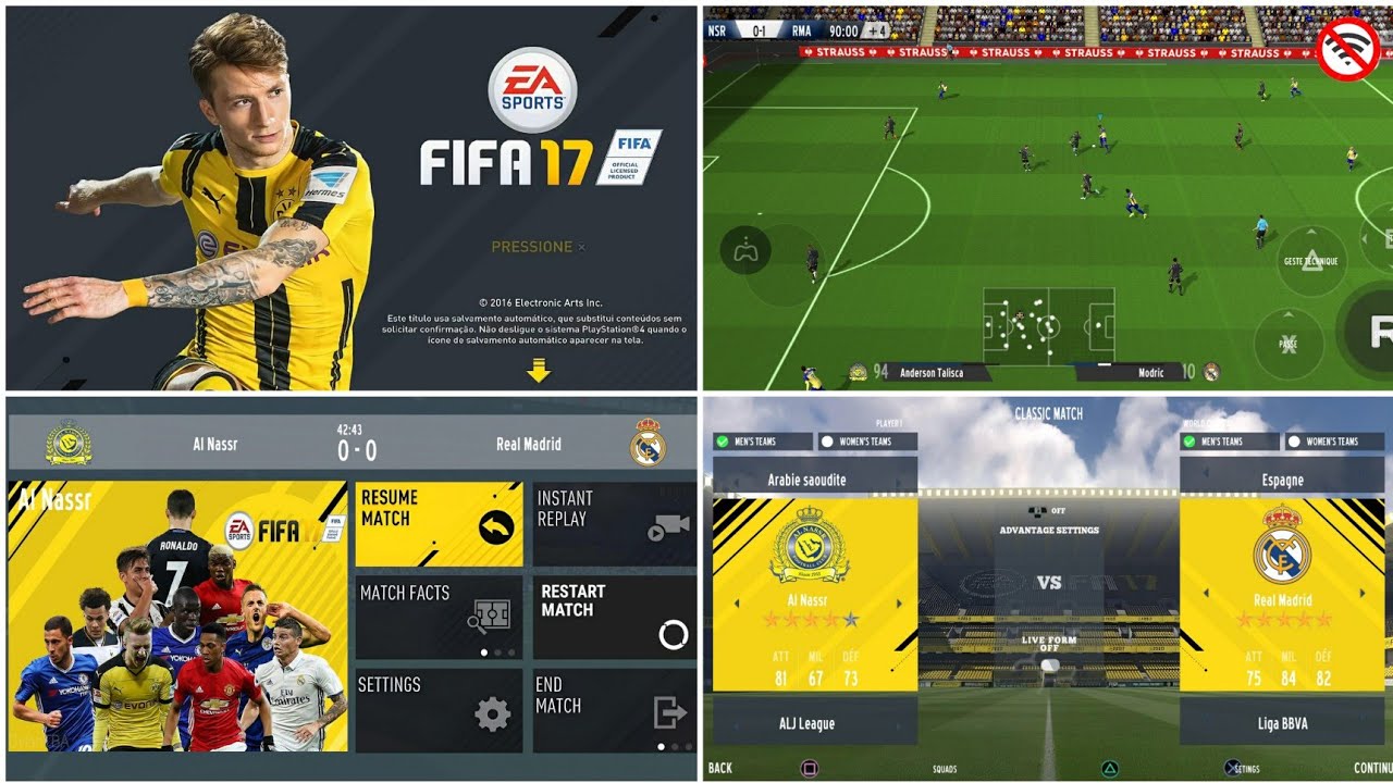 FIFA 17 Mod FIFA 24 APK OBB DATA Offline Download