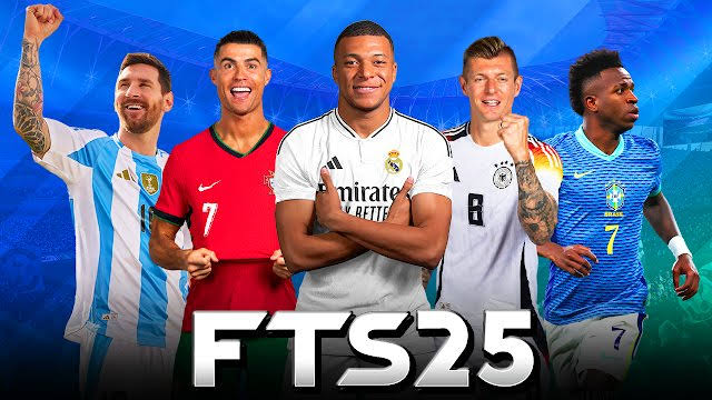 FTS 25 Mod APK OBB DATA Download (First Touch Soccer 2025)