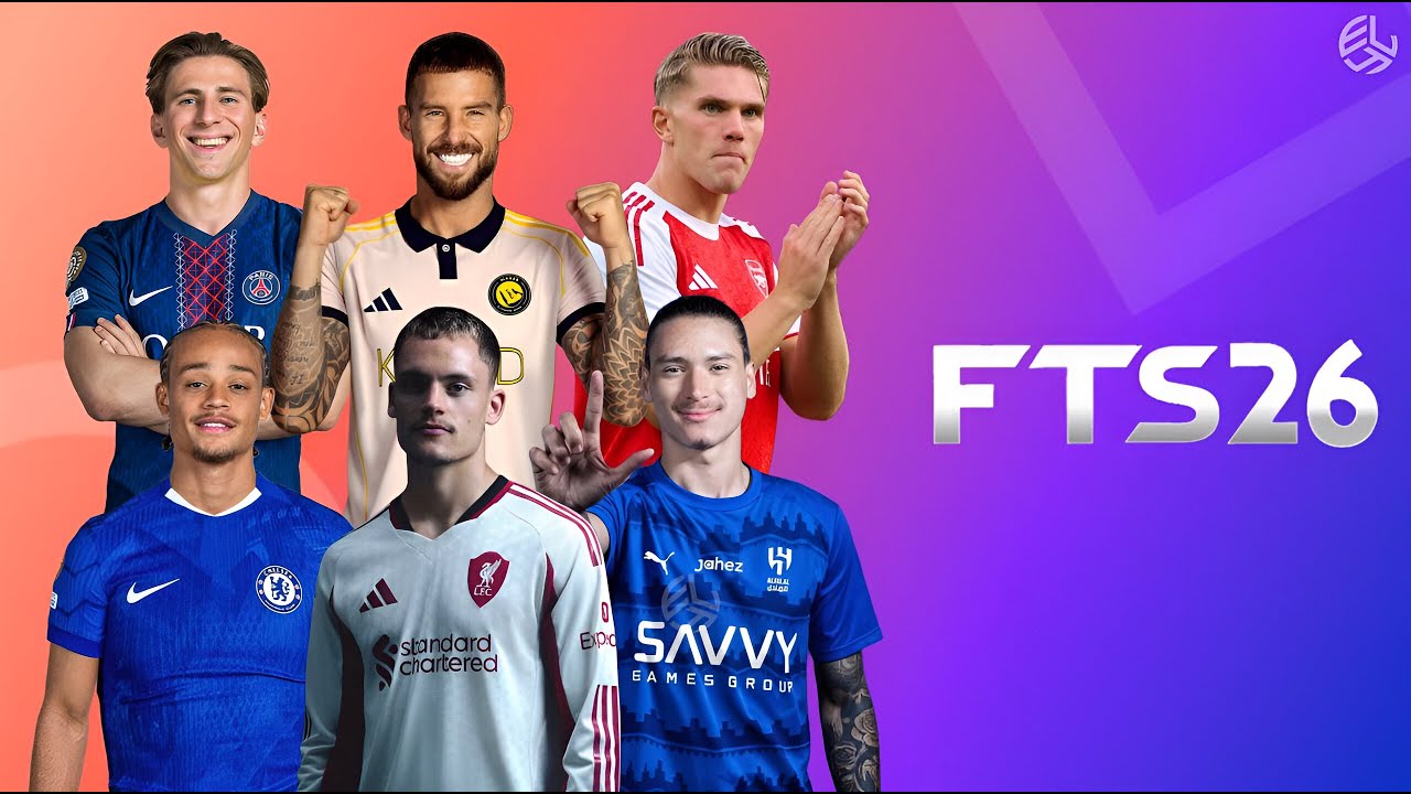 FTS 26 Mod APK OBB DATA Download (First Touch Soccer 2026)