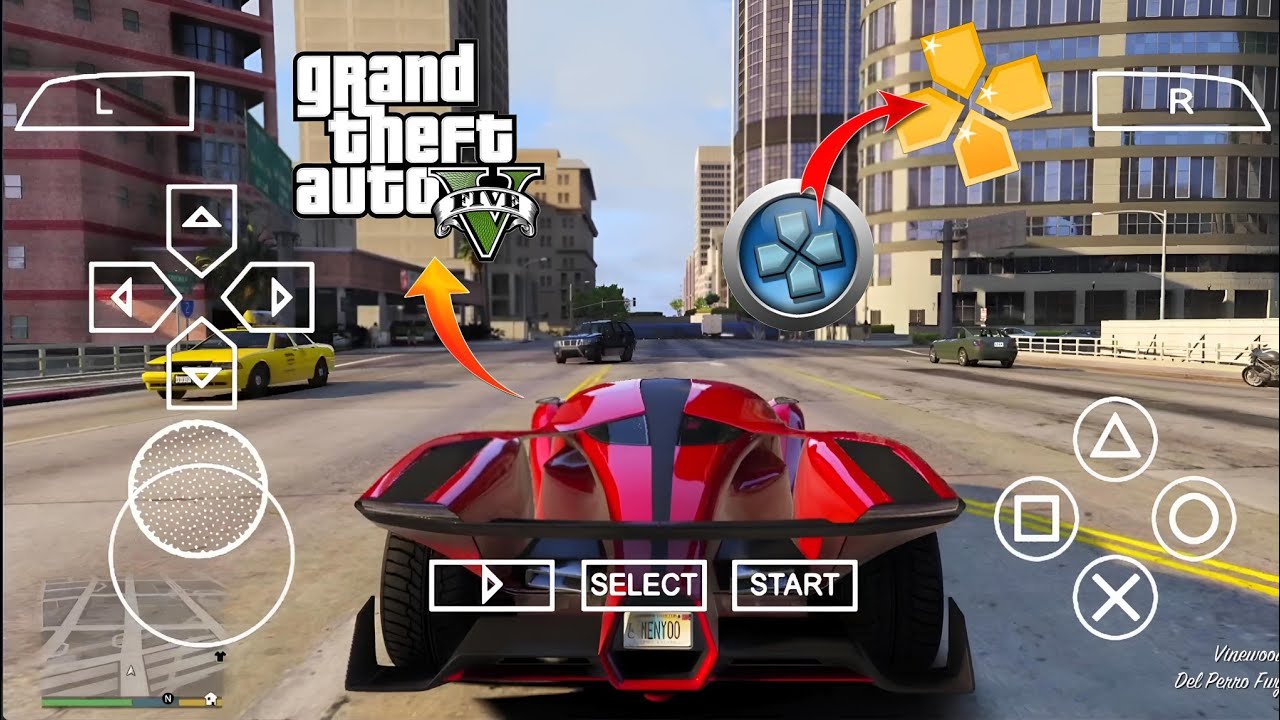 GTA 5 PPSSPP ISO Zip File Download For Android (GTA V)