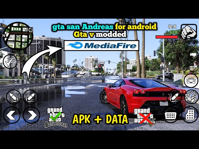 GTA San Andreas Mod GTA 5 Apk Obb Download For Android