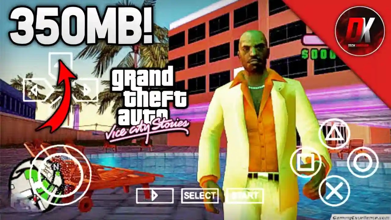 GTA Vice City Stories PPSSPP ISO Zip File Download For Android