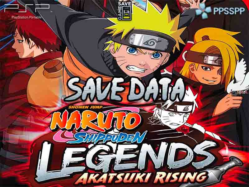 Naruto Shippuden Legends Akatsuki Rising PPSSPP ISO - Download Highly Compressed