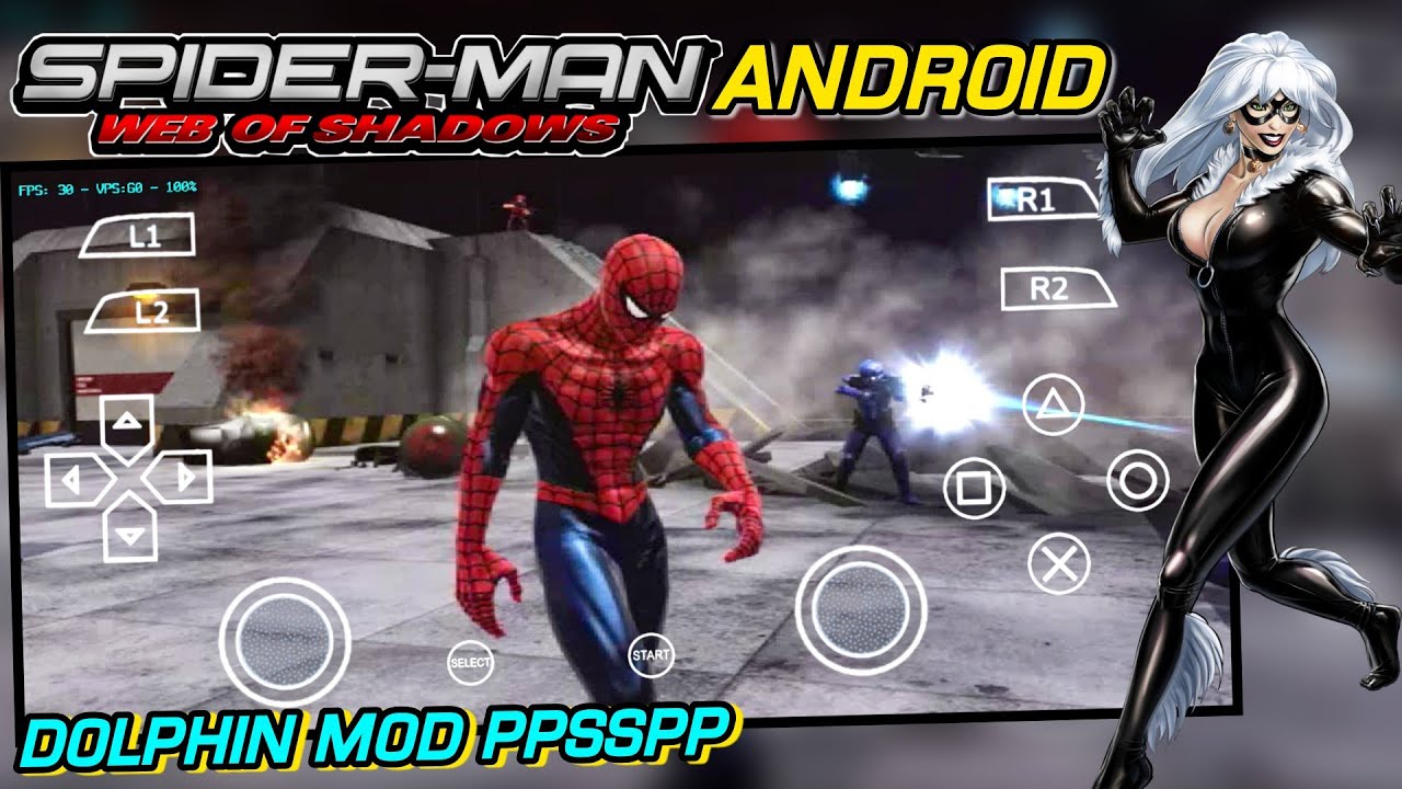 Spider Man Web Of Shadow PPSSPP ISO - Download Highly Compressed