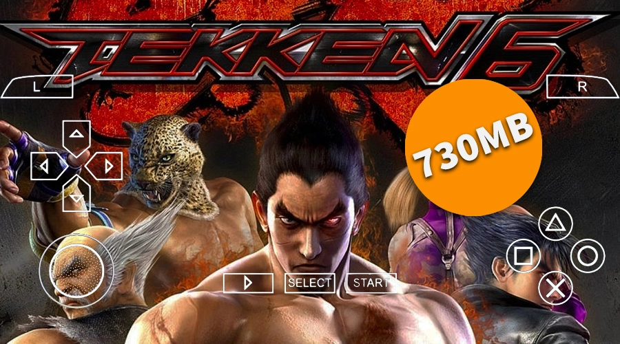 Tekken 6 PPSSPP ISO - Download Highly Compressed