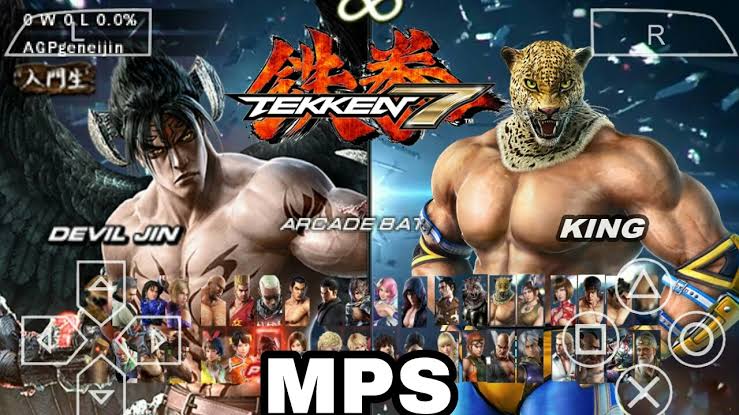 Tekken 7 PPSSPP ISO - Download Highly Compressed